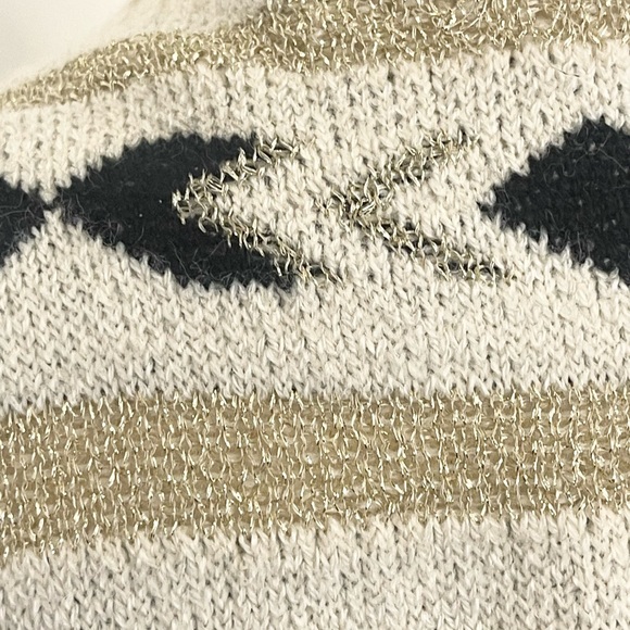 GORGEOUS TRIBAL PRINT OPEN FRONT FRINGED SWEATER! - Picture 10 of 17